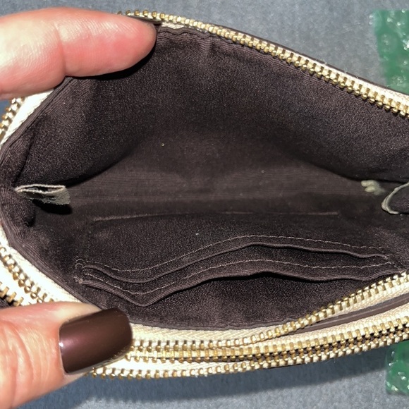 Coach Tan Wristlet Clutch - Picture 9 of 14